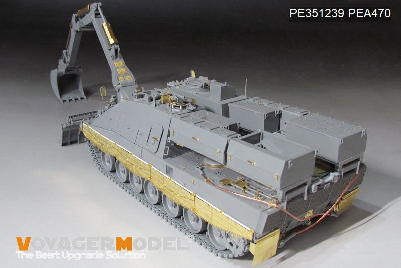Kit de mise à niveau Voyager Model PE351239 pour char de pionnier allemand moderne Kodiak AEV-3 (série suisse) pour BORDER BT-011 au 1/35 – Bild 4