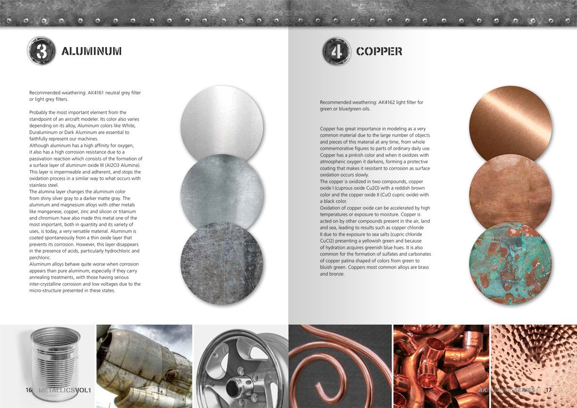 AK Interactive AK507 METALLICS VOL.1. LEARNING SERIES 04 – zdjęcie 2