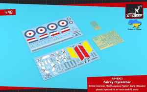 Armory Models 48003 Fairey Flycatcher, chasseur hydravion britannique FAA de l&amp;#39;entre-deux-guerres, sur flotteurs en bois, échelle 1/48  – image 4