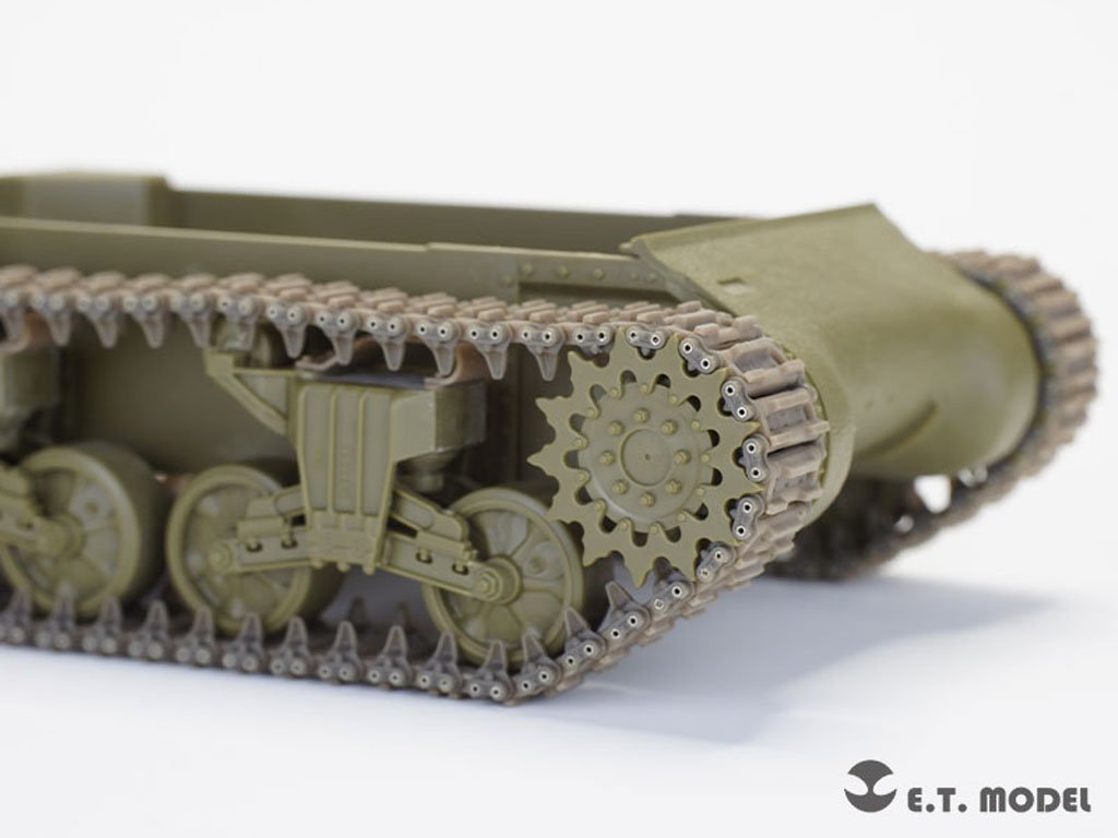 ET Model P35-088 WWII US ARMY M4 Sherman T56 Chenille fonctionnelle (Imprimé en 3D) 1/35 – immagine 4