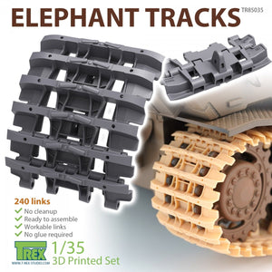 T-Rex Studio TR85035 Pistes Éléphant 1/35