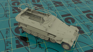 ICM 35102 Sd.Kfz.251/6 Ausf.A, Véhicule de commandement blindé allemand de la Seconde Guerre mondiale (1/35) – immagine 4