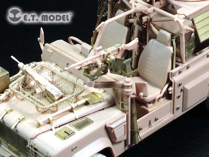 ET Model E35-178 Land Rover WMIK avec missile antichar MILAN (Pour HOBBY BOSS 82447) (1/35) – immagine 3