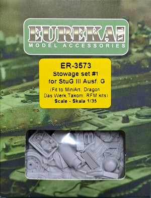 Eureka XXL ER-3573 Kit de rangement pour Sturmgeschütz III Ausf.G (Das Werk, Dragon, MiniArt, RFM, Takom) 1/35 – Bild 2