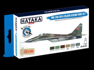 Kit de peinture Hataka HTK-BS105 MiG-29A/UB à 4 couleurs (6 x 17 ml)  – image 2