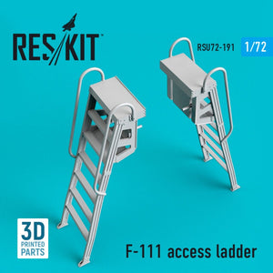 ÉCHELLE D&amp;#39;ACCÈS RESKIT RSU72-0191 F-111 (IMPRESSION 3D) 1/72