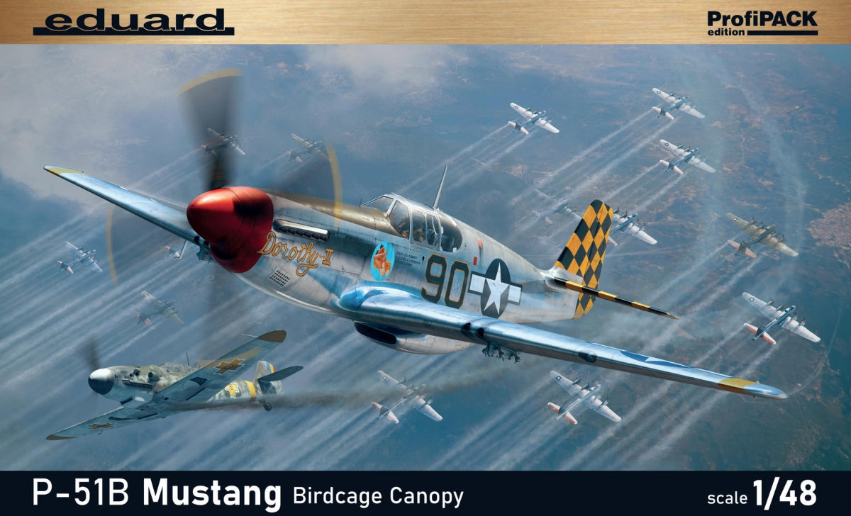 Verrière Birdcage Eduard 82107 pour P-51B Mustang, échelle 1/48 – image 2