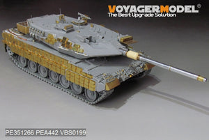 Maquette Voyager PE351266 Char de combat principal allemand moderne Leopard 2A5/A6 Ukraine Basic pour la frontière BT-002 1/35  – image 8