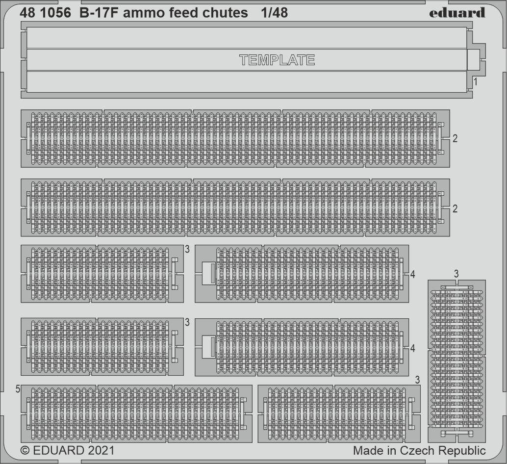 Eduard BIG49300 B-17F partie III HKM 1/48 – image 3