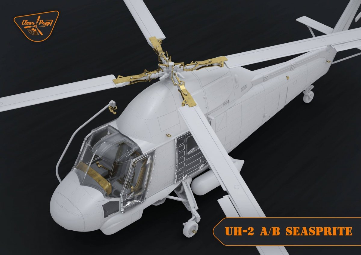Hélice transparente ! Kit avancé CP72002 UH-2 A/B Seasprite ADVANCED au 1/72 – immagine 16
