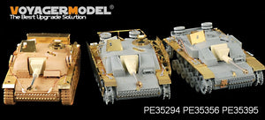 Maquette Voyager PE35395 StuG.III Ausf.F8 allemand de la Seconde Guerre mondiale, version de base (fin de production), pour DRAGON 6644, échelle 1/35 – image 2