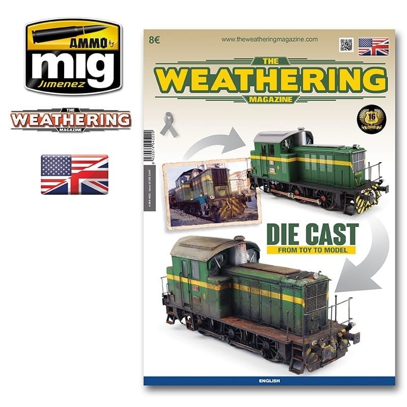 AMMO of Mig Jimenez 4522 - The Weathering Magazine - Die Cast - From Toy to Model (Version anglaise)