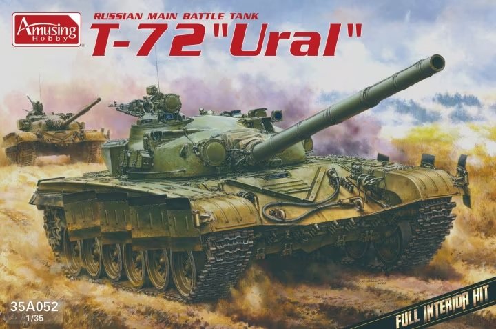 Kit d'intérieur complet Amusing Hobby 35A052 T-72 « Ural » au 1/35