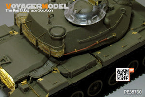 Maquette Voyager PE35760 Char de combat principal américain moderne M60A1 pour AFV 35060, échelle 1/35 – image 3