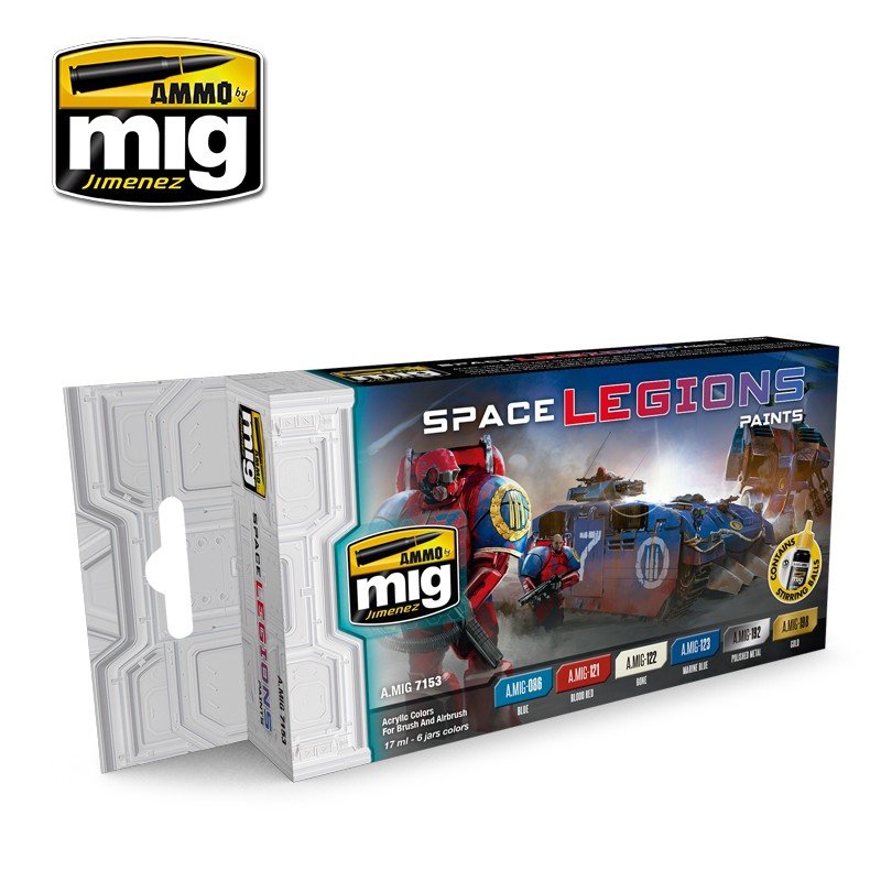MUNITIONS Mig 7153 Légions spatiales (6x17ml)