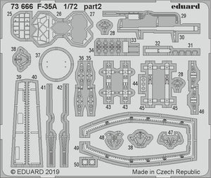 Eduard 73666 F-35A 1/72 ACADEMY – image 2