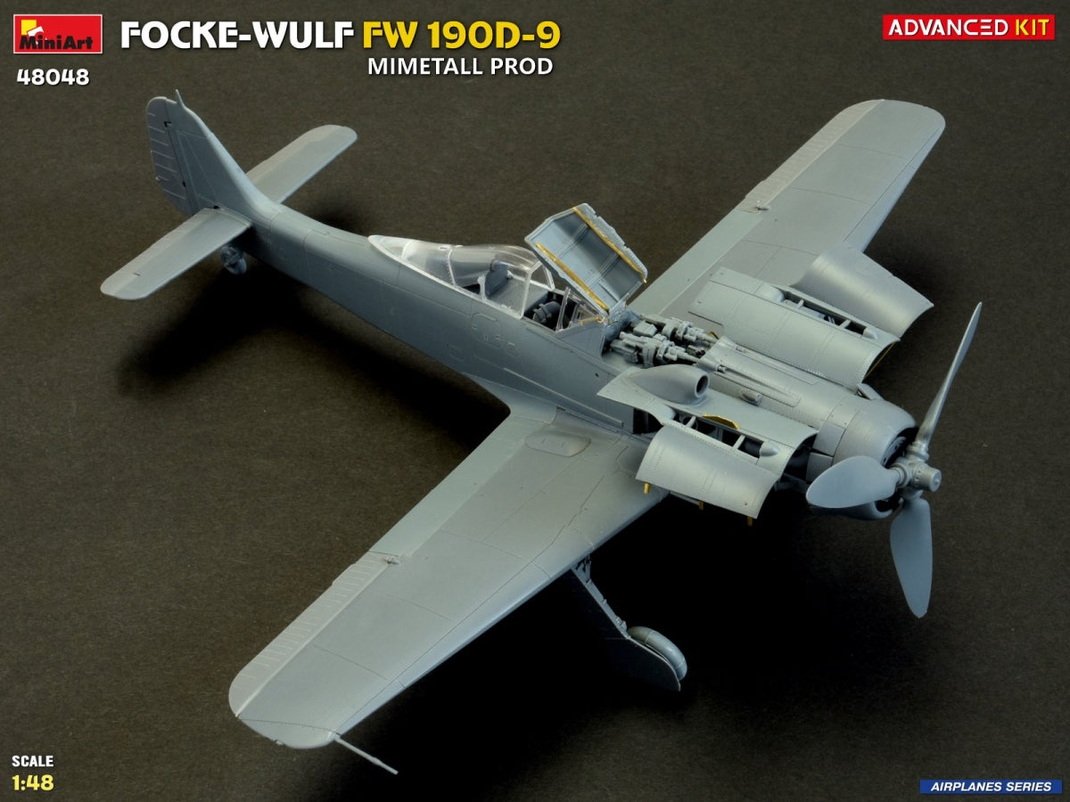 MiniArt 48048 FOCKE-WULF FW 190D-9. MIMETALL PROD. ADVANCED KIT 1/48