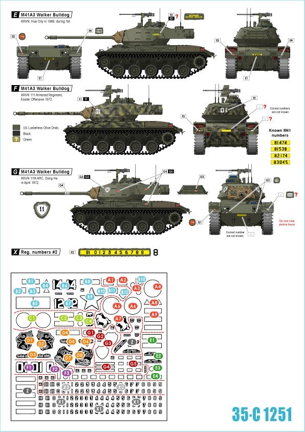 Star Decals 35-C1251 Vietnam 1/35 – Bild 2