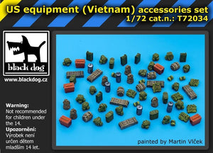 Black Dog T72034 US equipment Vietnam 1/72 – zdjęcie 4