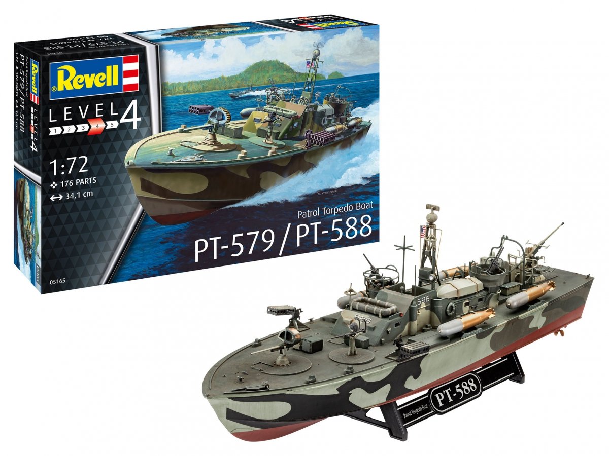 Revell 05165 Patrouilleur torpilleur PT-588/PT-57 1/72