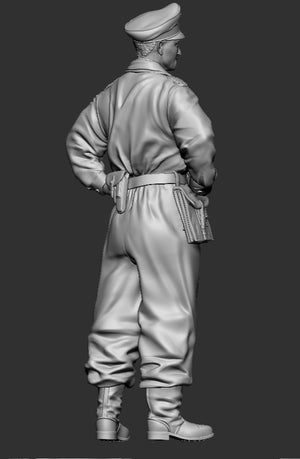 Panzer Art FI35-081 Officier de char Waffen-SS Bataille de Koursk n° 1 1/35  – imagen 4