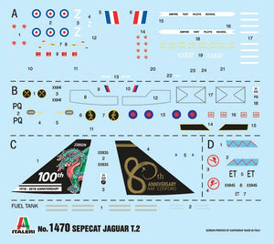 Italeri 1470 Jaguar T.2 RAF Trainer 1/72 – immagine 3