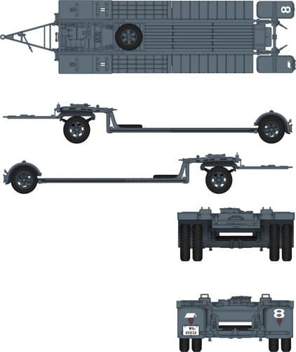 Das Werk DW35002 Sonderanhänger 115 Remorque-citerne de 10 tonnes Sd.Ah. 115 1/35 – image 3