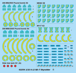 Trumpeter 02254 A-1J AD-7 Skyraider 1/32 – Bild 6