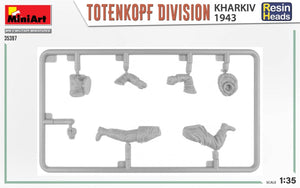 MiniArt 35397 DIVISION TOTENKOPF. KHARKOV 1943. TÊTES EN RÉSINE 1/35 – immagine 4