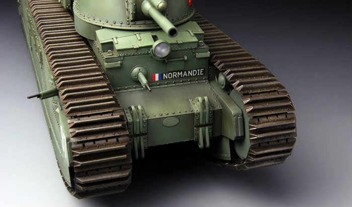 Maquette Meng TS-009 Char 2C Char super lourd français (1/35) – image 3