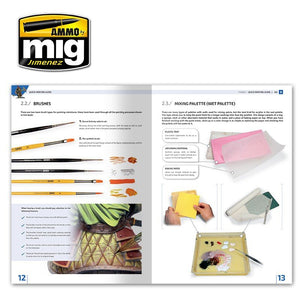 Ammo of Mig Jimenez 6220 ENCYCLOPÉDIE DES FIGURINES TECHNIQUES DE MODÉLISATION VOL. 0 - GUIDE RAPIDE DE PEINTURE (Anglais) – image 4
