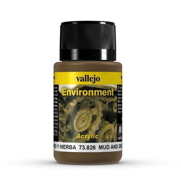 Vallejo 73826 Environnement - Boue et herbe Eff. 40 ml 