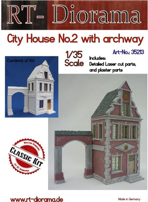 RT-Diorama 35213 Maison de ville n° 2 avec arche 1/35