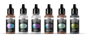 Vallejo 77092 Eccentric The Shifters, coffret de 6 peintures 17 ml - Poussière Galactique