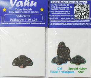 Yahu YMA3232 I-16 ICM tardif / Special Hobby (1/32)