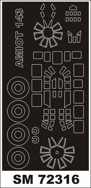 Montex SM72316 AMIOT 143 HELLER 1/72