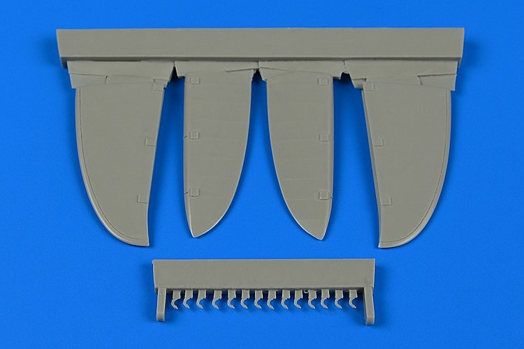 Surfaces de contrôle Aires 4709 Macchi C.202 (première version) 1/48 HASEGAWA / EDUARD