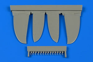Surfaces de contrôle Aires 4709 Macchi C.202 (première version) 1/48 HASEGAWA / EDUARD