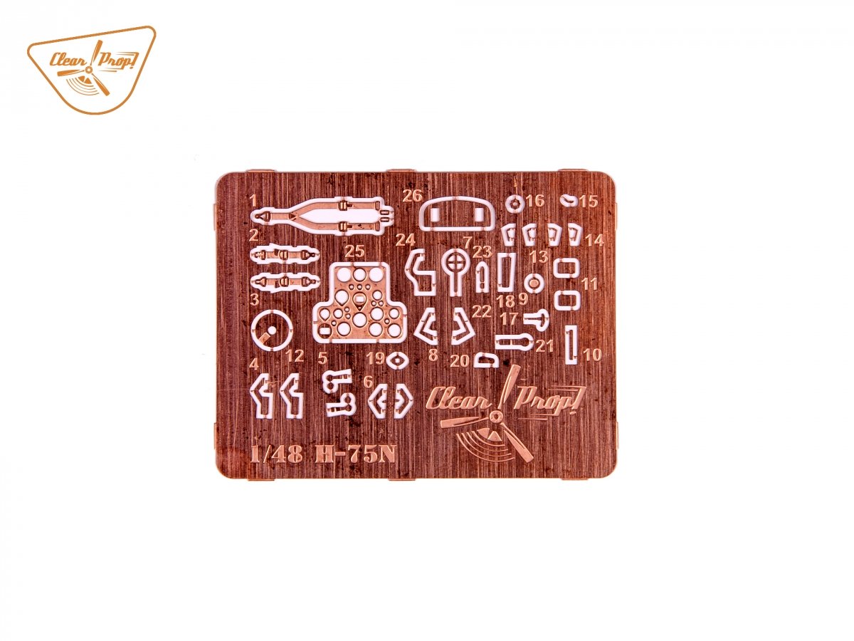 Hélice transparente ! Kit avancé CP4804 H-75N Hawk 1/48 – immagine 6