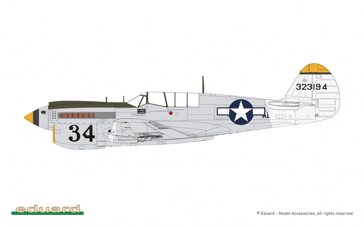 Eduard 84210 Curtiss P-40 N Warhawk - The Weekend Edition 1/48
