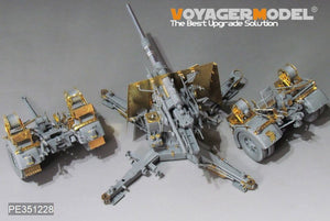 Kit de mise à niveau Voyager Model PE351228 pour canon allemand de 88 mm FlaK36 de la Seconde Guerre mondiale (pour Border BT-013) à l&amp;#39;échelle 1/35 – imagen 3