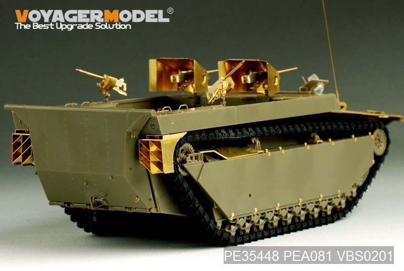 Maquette Voyager PE35448 WWII US LVT-4 Water Buffalo Landing Vehicle Chenillé de base pour AFV CLUB 35205 1/35  – immagine 13