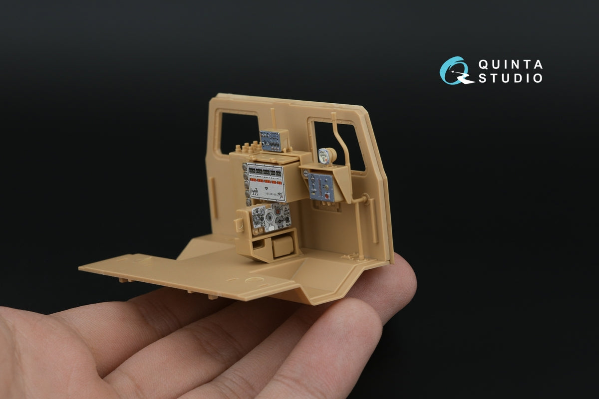 Intérieur imprimé en 3D et coloré sur papier décalcomanie Quinta Studio QD35131 BM-30 Smerch (Meng) 1/35 – image 12