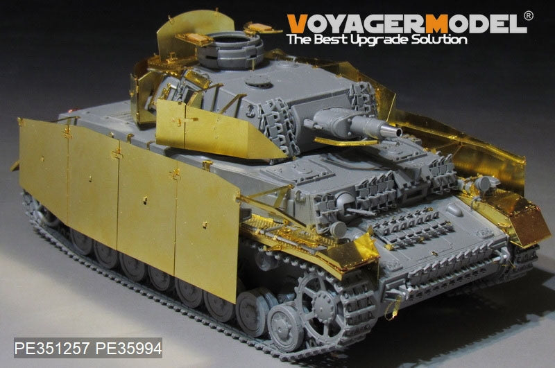 Maquette Voyager PE351257, char allemand Pz.Kpfw.IV Ausf.F1 de fin de production (modèle de base) pour DRAGON 6957, échelle 1/35 – image 6