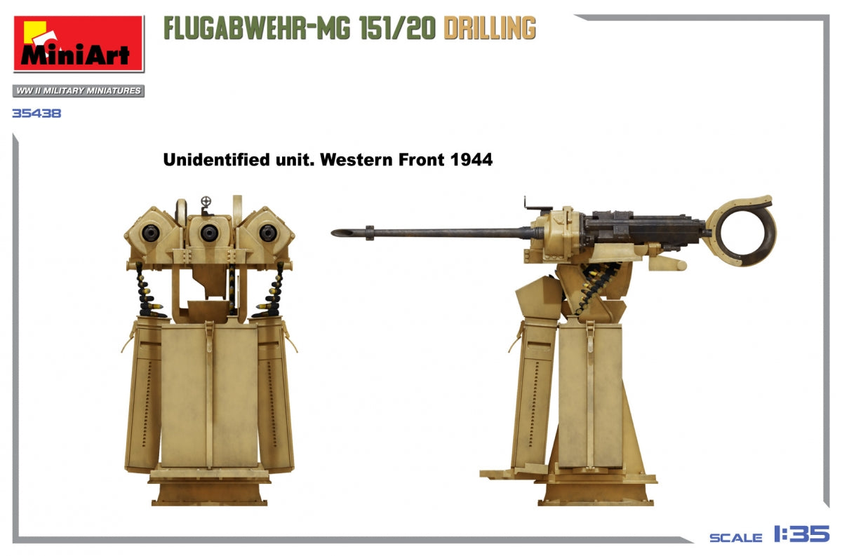 MiniArt 35438 FLUGABWEHR-MG 151/20 PERÇAGE 1/35 – image 8
