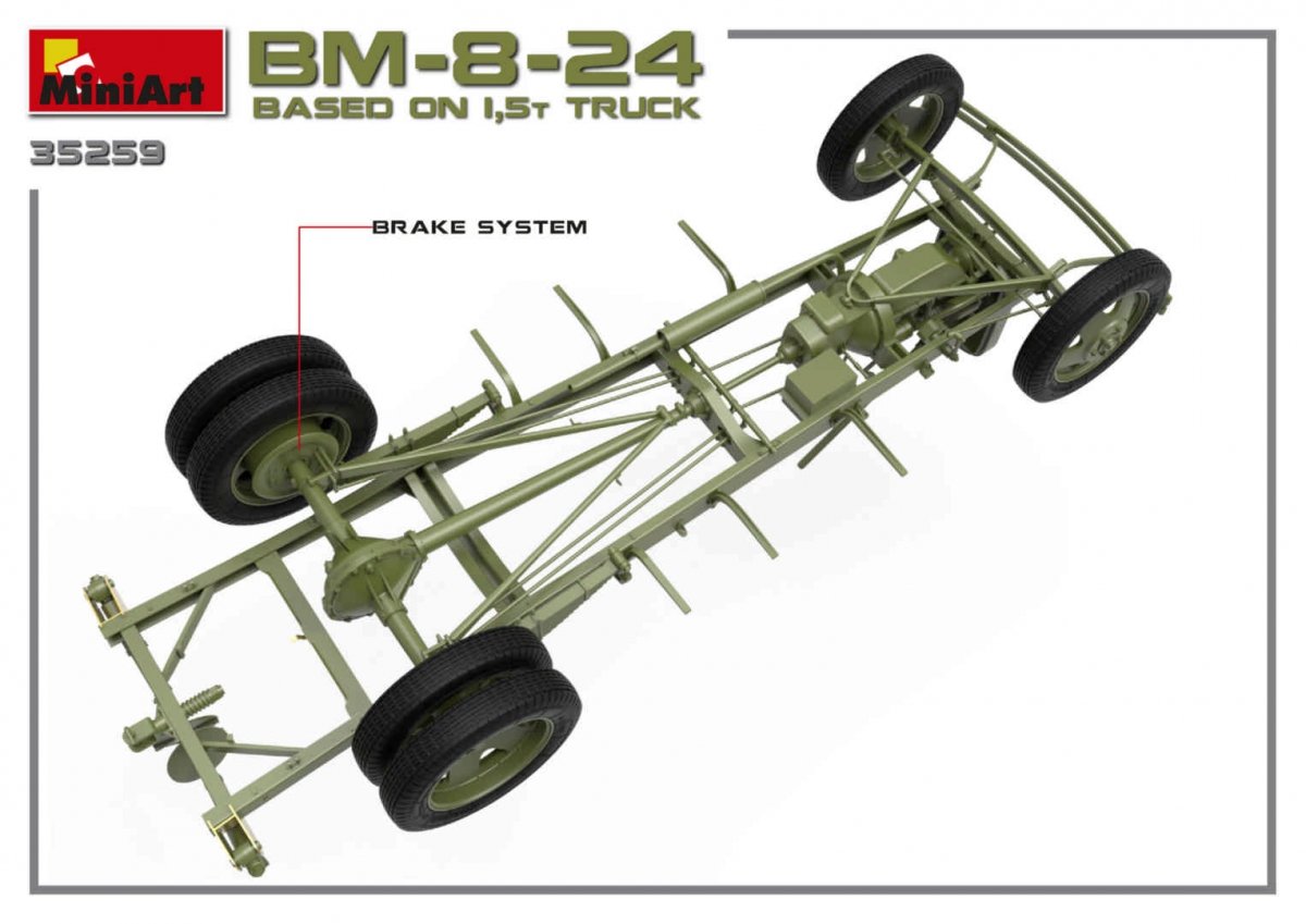 MiniArt 35259 Lance-roquettes soviétique BM-8-24 1/35  – image 17