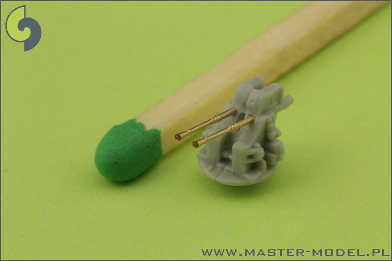 Master SM-350-065 Italian AA gun barrels 37mm/54 (1.5in) Breda (20pcs) – zdjęcie 3