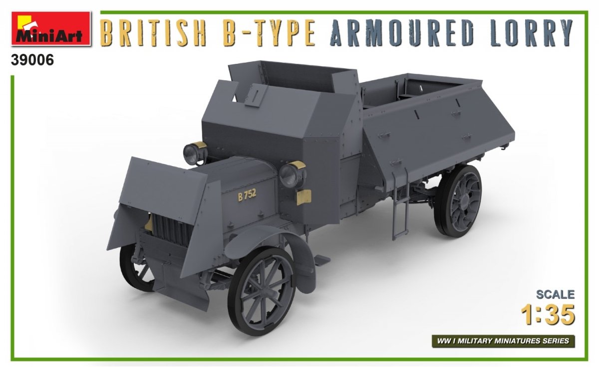 Miniart 39006 CAMION BLINDÉ BRITANNIQUE DE TYPE B 1/35 – Bild 3