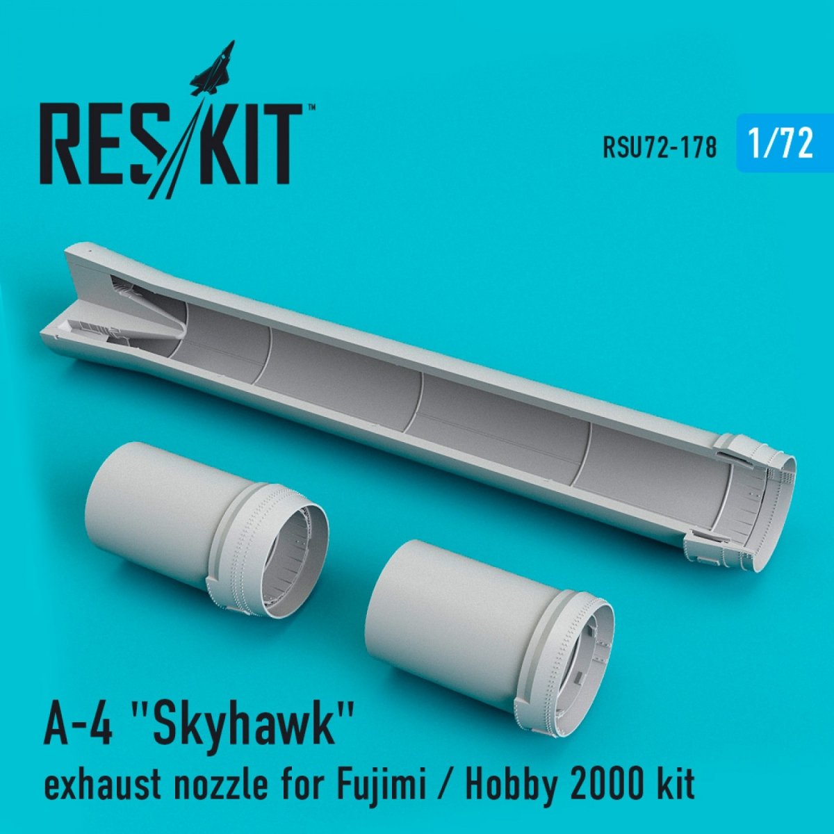 RESKIT RSU72-0178 A-4 « SKYHAWK » TUYAU D'ÉCHAPPEMENT POUR MAQUETTE FUJIMI / HOBBY 2000 AU 1/72