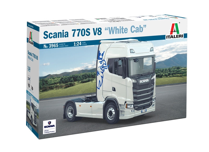 Italeri 3965 Scania 770 S V8 Cabine Blanche 1/24 – imagen 2